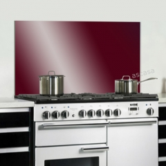 Falcon Nischenrckwand Glass, 90 cm, Farbe Cranberry