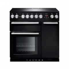Falcon Nexus 90, Range Cooker, Induktionskochfeld, 90 cm, Farbe Gloss Black, mit 5 Jahren Garantie!