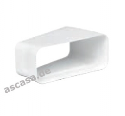 Gaggenau AD 852 032, Flachkanal Bogen 15 horizontal NW 150 flach