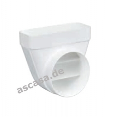 Gaggenau AD 852 042, Flachkanal bergang rund 90 NW 150 flach