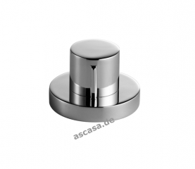 Dornbracht Exzenterbettigung mit runder Rosette, mit Drehknopf, Platin matt, 10710970-06