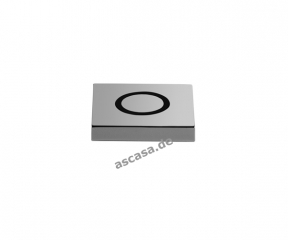 Dornbracht Air Switch Bedienknopf fr Mllzerkleinerer, eckig, Chrom, 10714970-00