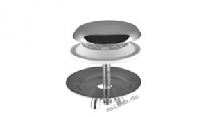 Dornbracht Hahnlochabdeckung, Platin matt, 12715970-06