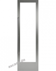 Gaggenau RA 421 612, Trrahmenfront Edelstahl mit Griff, Rechtsanschlag, fr 61 cm breite Gerte