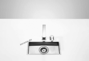 Dornbracht Water Units Einzelbecken, fr Unterbau, 210 x 405 mm, Edelstahl gebrstet, 38000000-86