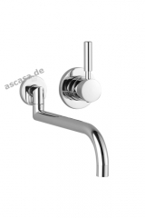 Dornbracht Meta.02 Wandmischer mit Einzelrosetten, Hochdruck, Chrom, 36834625-00
