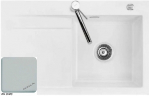 Systemceram KeraDomo STEMA 80, Farbe Alu (matt), mit 5 Jahren Garantie