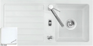 Systemceram KeraDomo DELTA 86, Farbe Polar (matt), mit 5 Jahren Garantie