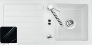 Systemceram KeraDomo DELTA 86, Farbe Nero (gl�nzend), mit 5 Jahren Garantie