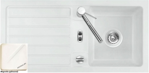 Systemceram KeraDomo DELTA 86, Farbe Magnolie (gl�nzend), mit 5 Jahren Garantie