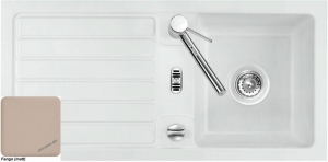 Systemceram KeraDomo DELTA 86, Farbe Fango (matt), mit 5 Jahren Garantie