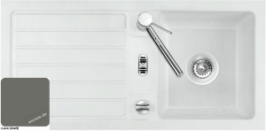 Systemceram KeraDomo DELTA 86, Farbe Lava (matt), mit 5 Jahren Garantie