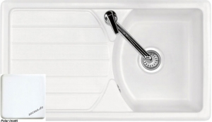 Systemceram KeraDomo KAPPA 86, Farbe Polar (matt), mit 5 Jahren Garantie