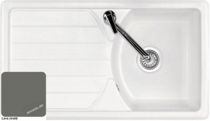 Systemceram KeraDomo KAPPA 86, Farbe Lava (matt), mit 5 Jahren Garantie