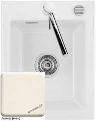 Systemceram KeraDomo MERA 39, Farbe Jasmin (matt), mit 5 Jahren Garantie