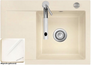 Systemceram KeraDomo MERA 70 in MAGNOLIE (glnzend), mit 5 Jahren Garantie