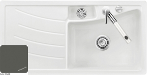 Systemceram KeraDomo VEGA 100 in Lava (matt), mit 5 Jahren Garantie