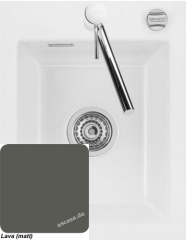 Systemceram KeraDomo MERA 39 F in Lava (matt), mit 5 Jahren Garantie