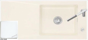 Systemceram KeraDomo SIRO 100 in Polar (matt), mit 5 Jahren Garantie