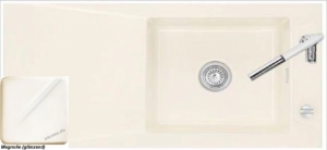 Systemceram KeraDomo SIRO 100 in Magnolie (gl�nzend), mit 5 Jahren Garantie