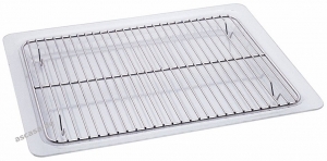 SMEG BVG Thermo-Glaspfanne + Auflagererost