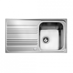 Teka COSMOS 1B 1D, Edelstahl poliert