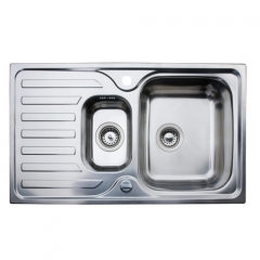 Teka Classic 1,5 B-S 1D , Edelstahl poliert