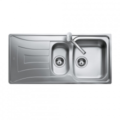 Teka UNIVERSO 1,5 B 1 D, Edelstahl poliert