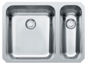 Franke Epos EOX 160 Unterbausple Edelstahl, Becken links, 122.0378.094