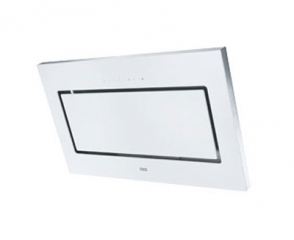 Franke Mythos Plus FMYPL 906 BK Wand-Esse, Edelstahl, Glas weiss, 90 cm, 110.0377.741