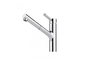 Franke Meos Einhebelmischer, Hochdruck Zugauslauf, Chrom, 115.0356.122