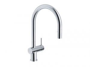 Franke Active-Neo Einhebelmischer, Hochdruck Zugauslauf, Chrom, 115.0373.961