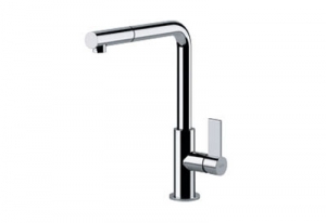 Franke Neptun-Evo Zugauslauf Einhebelmischer, Hochdruck, Chrom, 115.0373.943