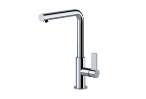 Franke Neptun-Evo Einhebelmischer, Hochdruck Festauslauf, Chrom, 115.0373.928