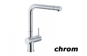 Franke Active-Plus Festauslauf Einhebelmischer, Hochdruck, Chrom, 115.0373.790