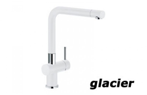 Franke Active-Plus Festauslauf Einhebelmischer, Hochdruck, Bi-Color, Chrom/Glacier, 115.0373.817