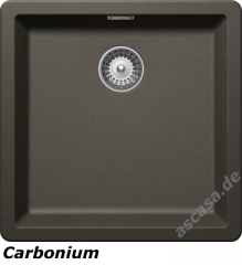 Schock Greenwich N-100 U Unterbau, Cristadur, Farbe Carbonium