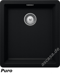 Schock Greenwich N-100 S A Einbau/Auflage, Cristadur, Farbe Puro