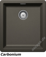 Schock Greenwich N-100 S A Einbau/Auflage, Cristadur, Farbe Carbonium