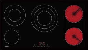 Gaggenau CE 291101, Glaskeramik-Kochfeld, rahmenlos, 90 cm. Mit 5 Jahren Garantie!