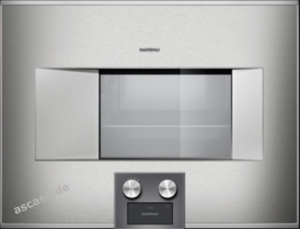Gaggenau BS 475 111, Dampfbackofen Serie 400, Bedienung unten, Linksanschlag. Mit 5 Jahren Garantie!
