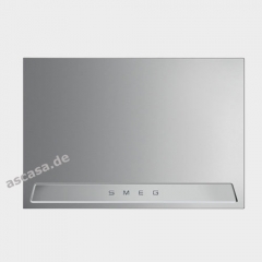 SMEG KIT1TR41X Metallrckwand, Farbe Edelstahl mit Smeg-Logo