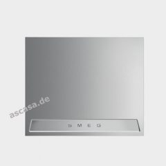 SMEG KIT1TR9X Metallrckwand, Farbe Edelstahl mit Smeg-Logo