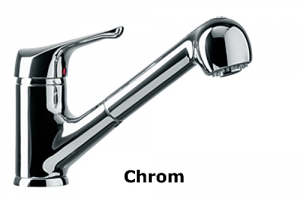 Schock Neos Schlauchbrause Chrom, Niederdruck, 542123 CHR