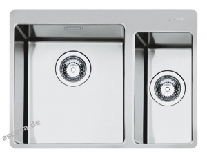 SMEG LFT3418RS Einbausple Flachrahmen, Edelstahl, 62 cm