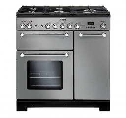 Falcon Kitchener 90, Range Cooker, Gaskochfeld, 90 cm, Farbe Stainless Steel, mit 5 Jahren Garantie!