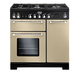 Falcon Kitchener 90, Range Cooker, Gaskochfeld, 90 cm, Farbe Cream, mit 5 Jahren Garantie!