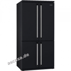 SMEG FQ960N Khl-Gefrier-Kombination Side-by-Side, No Frost, Schwarz, Energieeffizienzklasse A+, mit 5 Jahren Garantie!