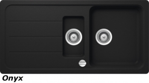 Schock Formhaus D-150 L U Unterbau, Onyx