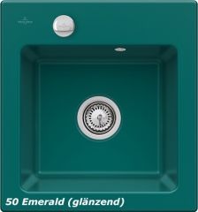 Villeroy & Boch Subway 45 XS, Farbe 50 Emerald, Premiumline